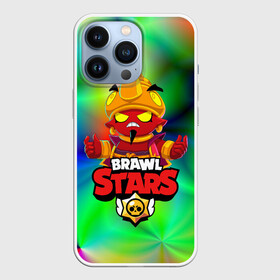 Чехол для iPhone 13 Pro с принтом BRAWL STARS EVIL GENE | ДЖИН в Санкт-Петербурге,  |  | bibi | brawl stars | coach mike | crow | evil gene | gale | gene | leon | leon shark | max | mecha crow | mortis | mr.p | nani | phoenix | sally leon | sandy | spike | sprout | tara | virus 8 bit | werewolf | ворон | джин | оборотень