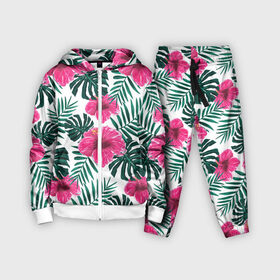 Детский костюм 3D с принтом Гавайский гибискус в Санкт-Петербурге,  |  | flower | hawaii | hibiscus | palms | summer | sun | ботаника | гаваи | гавайи | гавайка | гавайская | гибискус | красочная | летняя | лето | листья | отдых | отпуск | пальма | пальмы | пляж | растения | символ