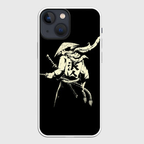 Чехол для iPhone 13 mini с принтом ЛИК САМУРАЯ | SAMURAI (Z) в Санкт-Петербурге,  |  | Тематика изображения на принте: ninja | samurai | буке | воин | вояк | мононофу | мститель | мушя | ниндзя | сабурай | самурай | слуга | солдат | цувамоно