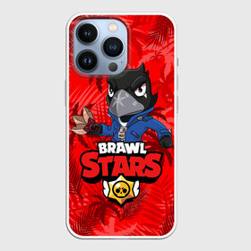 Чехол для iPhone 13 Pro с принтом BRAWL STARS CROW | ВОРОН в Санкт-Петербурге,  |  | bibi | brawl stars | coach mike | crow | evil gene | gale | gene | leon | leon shark | max | mecha crow | mortis | mr.p | nani | phoenix | sally leon | sandy | spike | sprout | surge | tara | virus 8 bit | werewolf | волна | ворон | джин | л