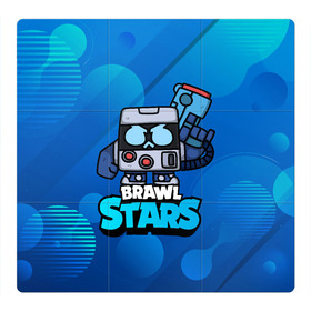 Магнитный плакат 3Х3 с принтом virus 8 bit brawl stars Blue в Санкт-Петербурге, Полимерный материал с магнитным слоем | 9 деталей размером 9*9 см | Тематика изображения на принте: 8 | 8 bit | 8 бит | 8бит | brawl | brawl stars | brawlstars | brawl_stars | jessie | бравл | бравлстарс