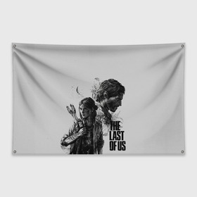 Флаг-баннер с принтом The Last of Us 2 в Санкт-Петербурге, 100% полиэстер | размер 67 х 109 см, плотность ткани — 95 г/м2; по краям флага есть четыре люверса для крепления | action | the last of us | the last of us 2 | бродилка | игра | хоррор
