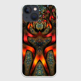 Чехол для iPhone 13 mini с принтом ДИКИЙ УЗОР в Санкт-Петербурге,  |  | abstract | abstraction | geometry | psy | абстрактный | абстракция | геометрия | краски | неоновые | неоновый | психоделика | текстур