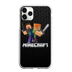 Чехол для iPhone 11 Pro Max матовый с принтом MINECRAFT МАЙНКРАФТ в Санкт-Петербурге, Силикон |  | block | creeper | cube | minecraft | pixel | блок | геометрия | крафт | крипер | кубики | майнкрафт | пиксели