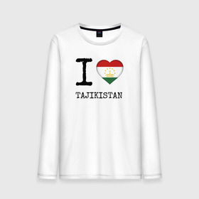 Мужской лонгслив хлопок с принтом Таджикистан в Санкт-Петербурге, 100% хлопок |  | asia | coat of arms | flag | heart | i | love | ornament | patterns | republic | state | tajikistan | азия | герб | государство | люблю | орнамент | республика | сердце | таджикистан | узоры | флаг | я