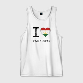 Мужская майка хлопок с принтом Таджикистан в Санкт-Петербурге, 100% хлопок |  | asia | coat of arms | flag | heart | i | love | ornament | patterns | republic | state | tajikistan | азия | герб | государство | люблю | орнамент | республика | сердце | таджикистан | узоры | флаг | я