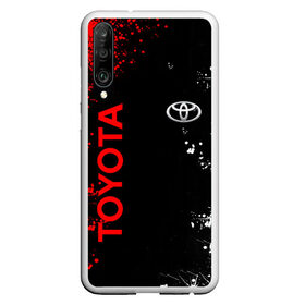 Чехол для Honor P30 с принтом TOYOTA. в Санкт-Петербурге, Силикон | Область печати: задняя сторона чехла, без боковых панелей | 2020 | auto | sport | toyota | авто | автомобиль | автомобильные | бренд | марка | машины | спорт | тойота