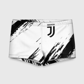 Детские купальные плавки 3D с принтом JUVENTUS / ЮВЕНТУС в Санкт-Петербурге, Полиэстер 85%, Спандекс 15% | Слитный крой, подклад по переду изделия, узкие бретели | Тематика изображения на принте: cr7 | fc juventus | football | juve | juventus | ronaldo | sport | роналдо | спорт | футбол | ювентус