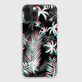 Чехол для iPhone 12 Pro с принтом ПАЛЬМЫ | TROPICAL GLITCH в Санкт-Петербурге, силикон | область печати: задняя сторона чехла, без боковых панелей | Тематика изображения на принте: glitch | hotline miami | neon | new retro wave | outrun | outrun electro | paints | palmen | rainbow | retro | retrowave | summer | synth | synthwave | tropical | глитч | краски | лето | неон | пальмы | радуга | ретро | тропики | хотлайн 