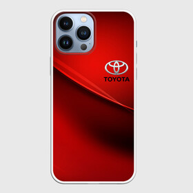 Чехол для iPhone 13 Pro Max с принтом TOYOTA. в Санкт-Петербурге,  |  | abstract | auto | brand | car | geometry | sport | texture | toyota | абстракция | авто | автомобильные | бренд | геометрия | классика | машины | модные | спорт | стиль | текстура | тоёта