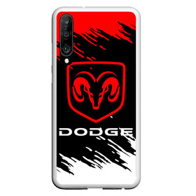 Чехол для Honor P30 с принтом DODGE в Санкт-Петербурге, Силикон | Область печати: задняя сторона чехла, без боковых панелей | 2020 | auto | dodge | sport | авто | автомобиль | автомобильные | бренд | додж | марка | машины | спорт