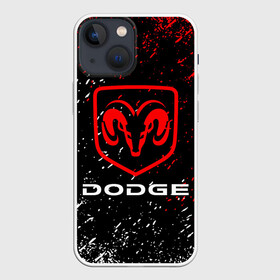 Чехол для iPhone 13 mini с принтом DODGE. в Санкт-Петербурге,  |  | 2020 | auto | dodge | sport | авто | автомобиль | автомобильные | бренд | додж | марка | машины | спорт