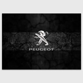 Поздравительная открытка с принтом PEUGEOT. в Санкт-Петербурге, 100% бумага | плотность бумаги 280 г/м2, матовая, на обратной стороне линовка и место для марки
 | abstract | auto | brand | car | geometry | peugeot | sport | texture | абстракция | авто | автомобильные | бренд | геометрия | классика | машины | модные | пежо | спорт | стиль | текстура