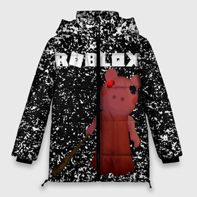 Женская зимняя куртка 3D с принтом Roblox piggy Свинка Пигги в Санкт-Петербурге, верх — 100% полиэстер; подкладка — 100% полиэстер; утеплитель — 100% полиэстер | длина ниже бедра, силуэт Оверсайз. Есть воротник-стойка, отстегивающийся капюшон и ветрозащитная планка. 

Боковые карманы с листочкой на кнопках и внутренний карман на молнии | game | gamer | logo | minecraft | piggi | roblox | simulator | игра | конструктор | лого | пигги | свинья | симулятор | строительство | фигура