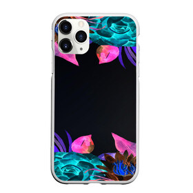 Чехол для iPhone 11 Pro Max матовый с принтом SUMMER NEON в Санкт-Петербурге, Силикон |  | summer | tropic | жара | летний | лето | отдых | пальмы | природа | текстура | тропикано | тропики