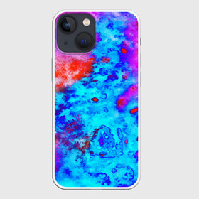 Чехол для iPhone 13 mini с принтом ABSTRACTION COLORS в Санкт-Петербурге,  |  | abstraction | watercolor | абстракция красок | акварель | брызги красок | живопись | краска | потертость красок | размытые краски | текстуры | яркие краски