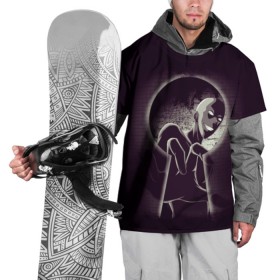 Накидка на куртку 3D с принтом One - Punch Man в Санкт-Петербурге, 100% полиэстер |  | Тематика изображения на принте: one   punch man | аниме | замочная скважина | сайтама