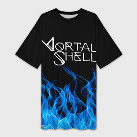 Платье-футболка 3D с принтом Mortal Shell. в Санкт-Петербурге,  |  | esport | games | mortal kombat | mortal shell | souls like ролевой экшен | беспощадный ролевой боевик | игроки | игры | киберспорт | мортал комбат | мортал шелл | разрушенный мир