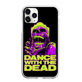 Чехол для iPhone 11 Pro Max матовый с принтом DANCE WITH THE DEAD в Санкт-Петербурге, Силикон |  | dance with | dance with the dead | rock | the dead | музыка | рок