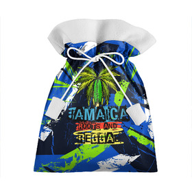 Подарочный 3D мешок с принтом Jamaica Roots and reggae в Санкт-Петербурге, 100% полиэстер | Размер: 29*39 см | jamaica | reggae | roots | летняя | лето | надпись | пальма | раста | регги | рэгги | текст | фраза | ямайка
