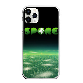 Чехол для iPhone 11 Pro матовый с принтом Spore Green (Z) в Санкт-Петербурге, Силикон |  | Тематика изображения на принте: creepy cute | ea | electronic arts | maxis | spore | spore hero | ангелоид | генирал фауст | гудра | жуткие и милые | империя эсти | маасари | мухоид | племя | ролевая игра | рыба бегун | симулятор бога | сирено головый