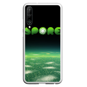 Чехол для Honor P30 с принтом Spore Green (Z) в Санкт-Петербурге, Силикон | Область печати: задняя сторона чехла, без боковых панелей | Тематика изображения на принте: creepy cute | ea | electronic arts | maxis | spore | spore hero | ангелоид | генирал фауст | гудра | жуткие и милые | империя эсти | маасари | мухоид | племя | ролевая игра | рыба бегун | симулятор бога | сирено головый