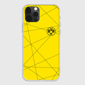 Чехол для iPhone 12 Pro с принтом BORUSSIA. в Санкт-Петербурге, силикон | область печати: задняя сторона чехла, без боковых панелей | borussia | fc | football | football club | sport | боруссия | боруссия дортмунд | дортмунда | немецкий футбольный клуб | спорт | уефа | униформа | фирменные цвета | фк | футбол | футбольный клуб