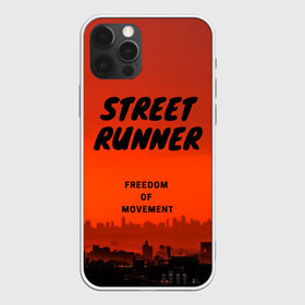 Чехол для iPhone 12 Pro Max с принтом Street runner в Санкт-Петербурге, Силикон |  | Тематика изображения на принте: run | runner | running | street | бег | город | закат | лёгкая атлетика | рассвет | улица | я бегу