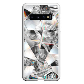 Чехол для Samsung Galaxy S10 с принтом зеркальный калейдоскоп в Санкт-Петербурге, Силикон | Область печати: задняя сторона чехла, без боковых панелей | 3d кубики | 3д кубики | sport | абстракция | брызги | краска | кубики | линии | паттерн | спорт | спортивная | спортивный стиль | стиль | текстуры | тренировка | узор