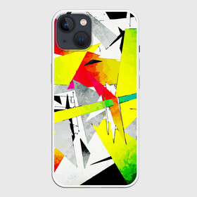 Чехол для iPhone 13 с принтом Треш в Санкт-Петербурге,  |  | абстракция | большой | волны | геометрия | градиент | графен | графика | карбон | коллаж | кубизм | линии | линия | мозаика | палитра | поп | радуга | радужная | сетка | сеть | текстуры | точки