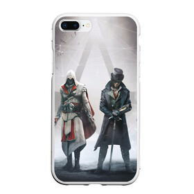 Чехол для iPhone 7Plus/8 Plus матовый с принтом ASSASSIN`S CREED в Санкт-Петербурге, Силикон | Область печати: задняя сторона чехла, без боковых панелей | Тематика изображения на принте: black flag | brotherhood | chronicles | creed | game | origins | revelations | rogue | syndicate | unity | valhalla | альтаир | ассасин | игры | кинжал | пираты