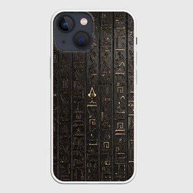 Чехол для iPhone 13 mini с принтом ASSASSIN S CREED:ORIGINS в Санкт-Петербурге,  |  | Тематика изображения на принте: black flag | brotherhood | chronicles | creed | game | origins | revelations | rogue | syndicate | unity | valhalla | альтаир | ассасин | игры | кинжал | пираты