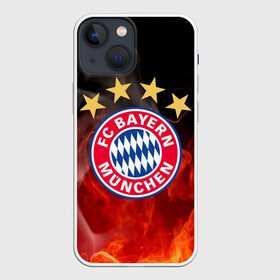 Чехол для iPhone 13 mini с принтом BAYERN MUNCHEN. в Санкт-Петербурге,  |  | bayern | bayern munchen | fc bayern | football | football club | sport | бавария | спорт | футбол | футбольный клуб