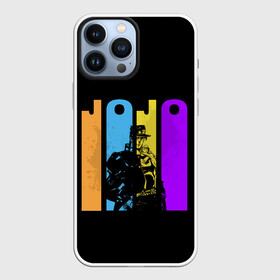 Чехол для iPhone 13 Pro Max с принтом Дзёсукэ в логотипе JoJo в Санкт-Петербурге,  |  | anime | jojos bizarre adventure | аниме | джоджо | джотаро куджо | жожо | манга | мультик | мультфильм | невероятные приключения джоджо | персонаж
