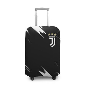 Чехол для чемодана 3D с принтом JUVENTUS. в Санкт-Петербурге, 86% полиэфир, 14% спандекс | двустороннее нанесение принта, прорези для ручек и колес | fc | football | football club | juventus | sport | итальянский профессиональный футбольный клуб | клуб италии | спорт | уефа | униформа | фирменные цвета | фк | футбол | футбольный клуб | ювентус