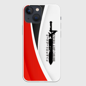 Чехол для iPhone 13 mini с принтом Sword Art Online в Санкт-Петербурге,  |  | 2022 | anime | art | asuna | k on | kirito | online | sao | sword | адзуса | аниме | асуна | битер | кирито | манга | мастера | меча | мио | молния | муги | онлайн | чёрный мечник | юи