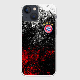 Чехол для iPhone 13 mini с принтом BAYERN MUNCHEN. в Санкт-Петербурге,  |  | fc | fc bayern munich | football | football club | sport | клуб германии | мюнхен | немецкий футбольный клуб | спорт | уефа | униформа | фирменные цвета | фк | футбол | футбольный клуб | футбольный клуб бавария