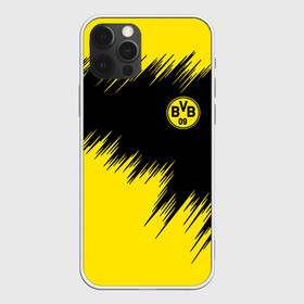 Чехол для iPhone 12 Pro с принтом BORUSSIA. в Санкт-Петербурге, силикон | область печати: задняя сторона чехла, без боковых панелей | borussia | fc | football | football club | sport | боруссия | боруссия дортмунд | дортмунда | немецкий футбольный клуб | спорт | уефа | униформа | фирменные цвета | фк | футбол | футбольный клуб