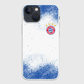 Чехол для iPhone 13 mini с принтом BAYERN MUNCHEN. в Санкт-Петербурге,  |  | fc | fc bayern munich | football | football club | sport | клуб германии | мюнхен | немецкий футбольный клуб | спорт | уефа | униформа | фирменные цвета | фк | футбол | футбольный клуб | футбольный клуб бавария