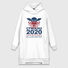 Платье-худи хлопок с принтом CTHULHU 2020 в Санкт-Петербурге,  |  | 2020 | all lives matter | alm | black lives matter | blm | cthulhu | gamer | george floyd | lives matter | nigger | police | usa | wlm | афроамериканец | беспорядки | джордж флойд | игра | ктулху | расизм | сша