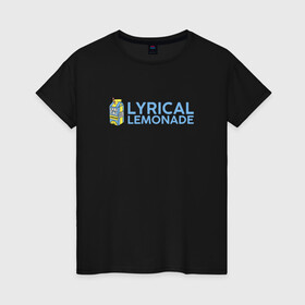 Женская футболка хлопок с принтом Lyrical Lemonade в Санкт-Петербурге, 100% хлопок | прямой крой, круглый вырез горловины, длина до линии бедер, слегка спущенное плечо | benet | bennett | cole | lemonade | lyrical | беннетт | коул | лемонад | лемонаде | лемонэйд | лимонад | лимонэйд | лирикал | лирикл