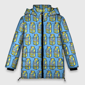 Женская зимняя куртка 3D с принтом Lyrical Lemonade Pattern в Санкт-Петербурге, верх — 100% полиэстер; подкладка — 100% полиэстер; утеплитель — 100% полиэстер | длина ниже бедра, силуэт Оверсайз. Есть воротник-стойка, отстегивающийся капюшон и ветрозащитная планка. 

Боковые карманы с листочкой на кнопках и внутренний карман на молнии | benet | bennett | cole | lemonade | lyrical | беннетт | коул | лемонад | лемонаде | лемонэйд | лимонад | лимонэйд | лирикал | лирикл