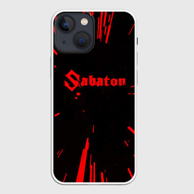 Чехол для iPhone 13 mini с принтом Sabaton в Санкт-Петербурге,  |  | Тематика изображения на принте: heavy metal | joakim broden | metal | music video | nuclear blast (organization) | power metal | sabaton | sabaton great war album | sabaton the great war full album | the last stand | сабатон | субтитры