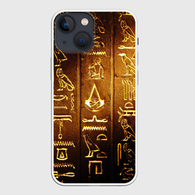 Чехол для iPhone 13 mini с принтом ASSASSIN S CREED l ORIGINS(S) в Санкт-Петербурге,  |  | Тематика изображения на принте: black flag | brotherhood | chronicles | creed | game | origins | revelations | rogue | syndicate | unity | valhalla | альтаир | ассасин | игры | кинжал | пираты