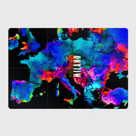 Магнитный плакат 3Х2 с принтом Milano в Санкт-Петербурге, Полимерный материал с магнитным слоем | 6 деталей размером 9*9 см | fashion | italy | milano | vanguard | авангард | италия | милан | мода