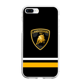 Чехол для iPhone 7Plus/8 Plus матовый с принтом Lamborghini Uniform в Санкт-Петербурге, Силикон | Область печати: задняя сторона чехла, без боковых панелей | car | lambo | lamborghini | sport | авто | бык | гонка | ламбо | ламборгини | ламборджини | спорт | спорткар