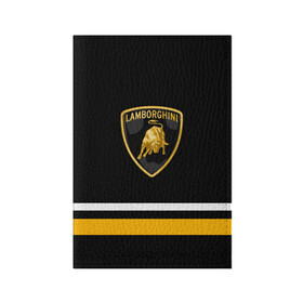 Обложка для паспорта матовая кожа с принтом Lamborghini Uniform в Санкт-Петербурге, натуральная матовая кожа | размер 19,3 х 13,7 см; прозрачные пластиковые крепления | car | lambo | lamborghini | sport | авто | бык | гонка | ламбо | ламборгини | ламборджини | спорт | спорткар