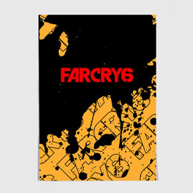 Постер с принтом FAR CRY 6 / ФАР КРАЙ 6 в Санкт-Петербурге, 100% бумага
 | бумага, плотность 150 мг. Матовая, но за счет высокого коэффициента гладкости имеет небольшой блеск и дает на свету блики, но в отличии от глянцевой бумаги не покрыта лаком | cry | dawn | far | far cry 6 | farcry | farcry 6 | farcry6 | game | games | logo | new | primal | six | антон | дэни | игра | игры | кастильо | край | лого | логотип | рохас | символ | символы | фар | фар край 6 | фаркрай | фаркрай 6 | фаркрай6