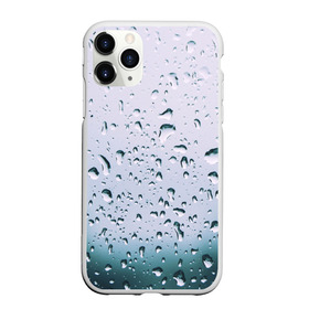 Чехол для iPhone 4/4s Капли воды Синий