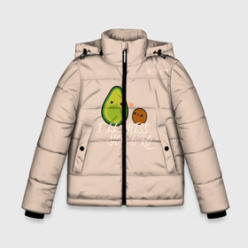 Зимняя куртка для мальчиков 3D с принтом Face Off - Ill miss you bro в Санкт-Петербурге, ткань верха — 100% полиэстер; подклад — 100% полиэстер, утеплитель — 100% полиэстер | длина ниже бедра, удлиненная спинка, воротник стойка и отстегивающийся капюшон. Есть боковые карманы с листочкой на кнопках, утяжки по низу изделия и внутренний карман на молнии. 

Предусмотрены светоотражающий принт на спинке, радужный светоотражающий элемент на пуллере молнии и на резинке для утяжки | Тематика изображения на принте: bro | face off | авокадо | друг